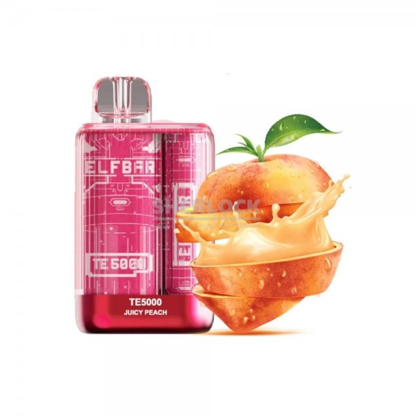 ELF BAR TE5000 JUICY PEACH