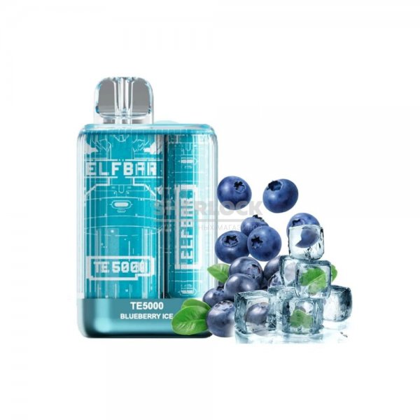 ELF BAR TE5000 PUFF BLUEBERRY İCE