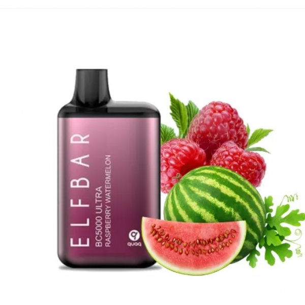 ELFBAR BC5000 ULTRA RASPBERRY WATERMELON