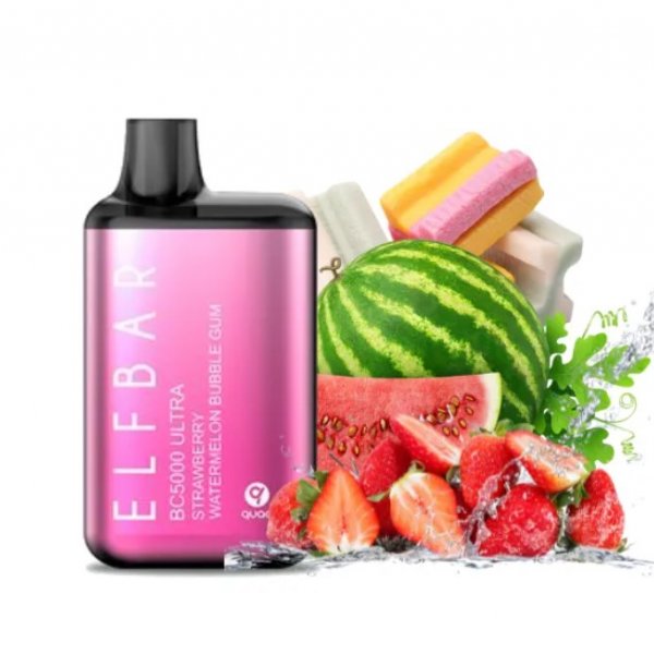 ELF BAR BC5000 ULTRA WATERMELON BUBBLE GUM