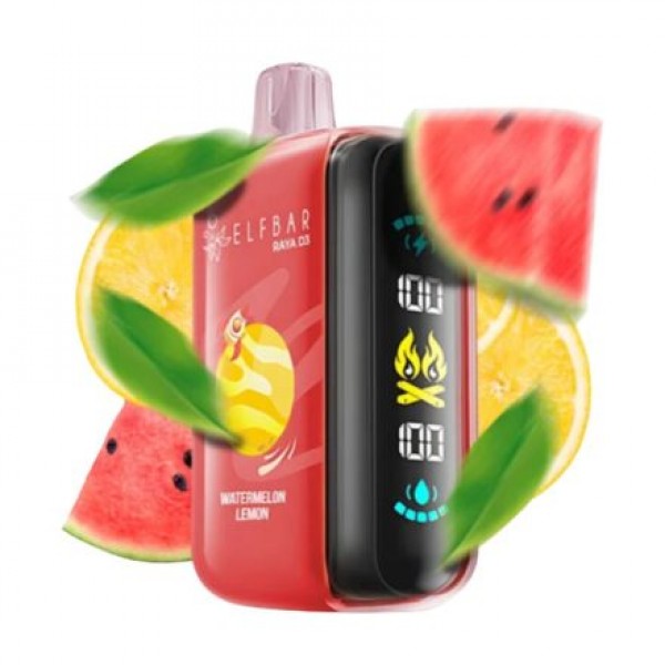 Elf Bar Raya D3 25000 Watermelon Lemon