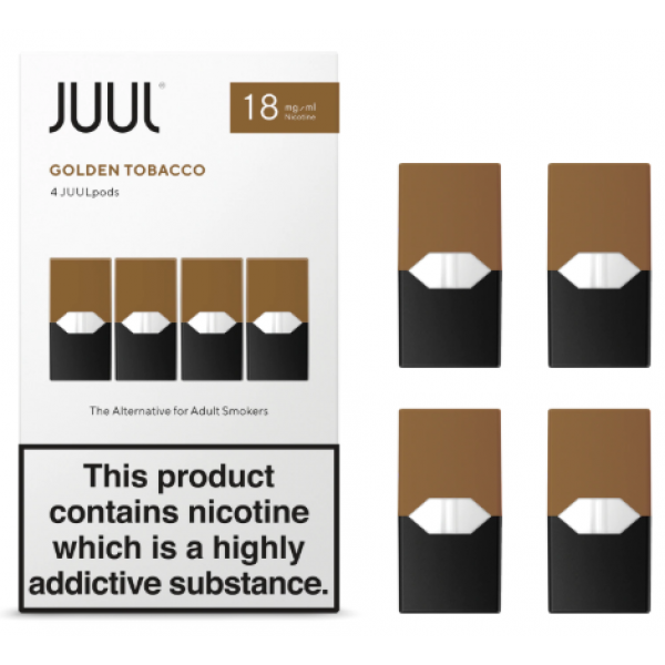 Juul Pod – Golden Tobacco (%1.8) İngiltere