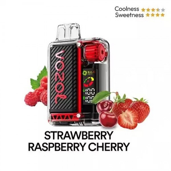 Vozol Vista Strawberry Raspberry Cherry 20000 Puff